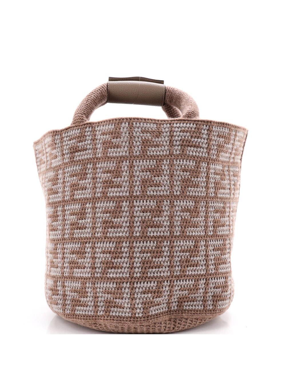 Fendi Shopper Tote Zucca Crochet #369352F15B